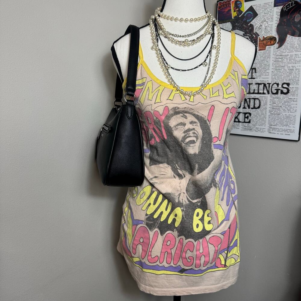 Bob Marley Upcycled T-Shirt Dress